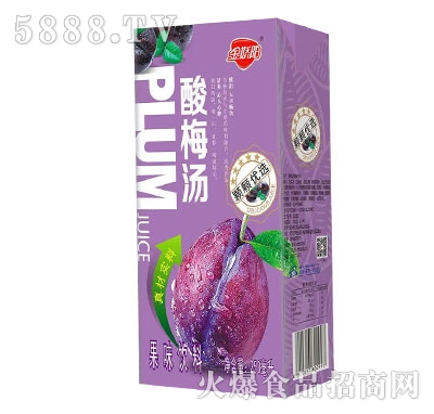 金嬌陽酸梅湯果味飲料250ml