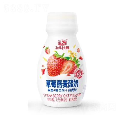 牧牛莊園草莓燕麥酸奶