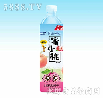 關(guān)山雪蜜小桃果味飲料500ml