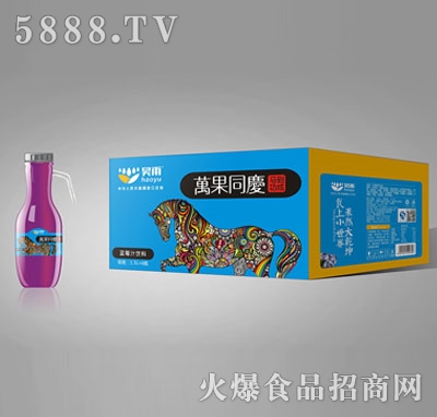 昊雨藍(lán)莓汁飲料1.5LX6