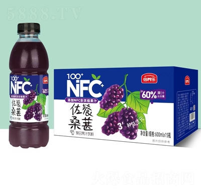 倍養(yǎng)樂佐餐桑葚復合果汁飲料600mlX15
