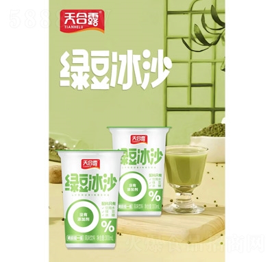 天合露綠豆冰沙300ml